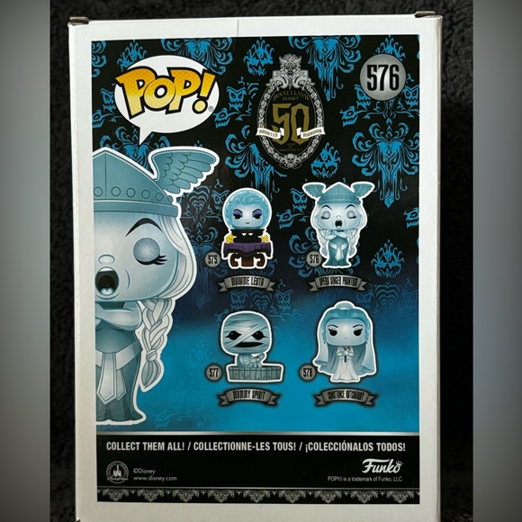 NIB Funko Pop Haunted Mansion "Opera Singer Phantom" #576 - Picture 5 of 6